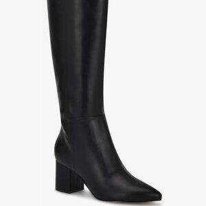 Nine West black tall boots